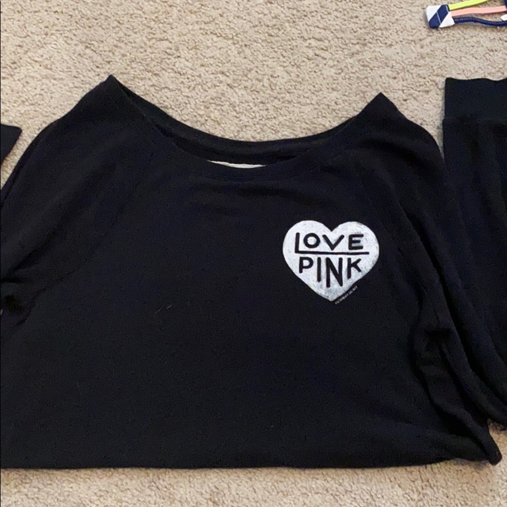 Victoria secret love pink sweater